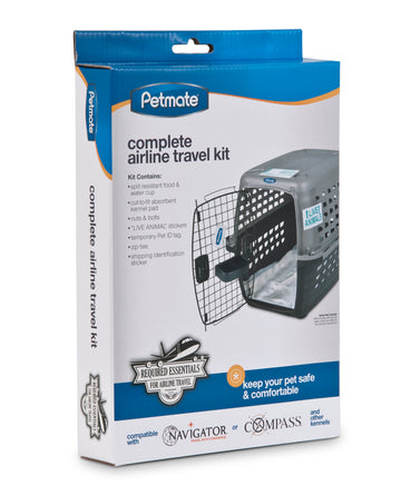 Kennel Airline Travel Kit – Essential Accessories for Safe Pet Travel