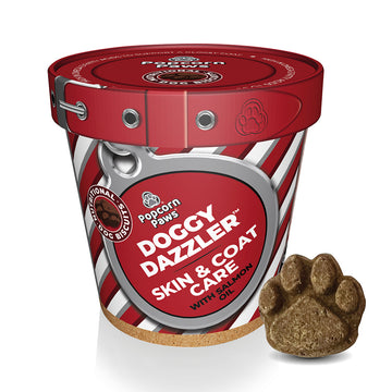 Doggy Dazzler Skin & Coat Health Treats – 120g Tub