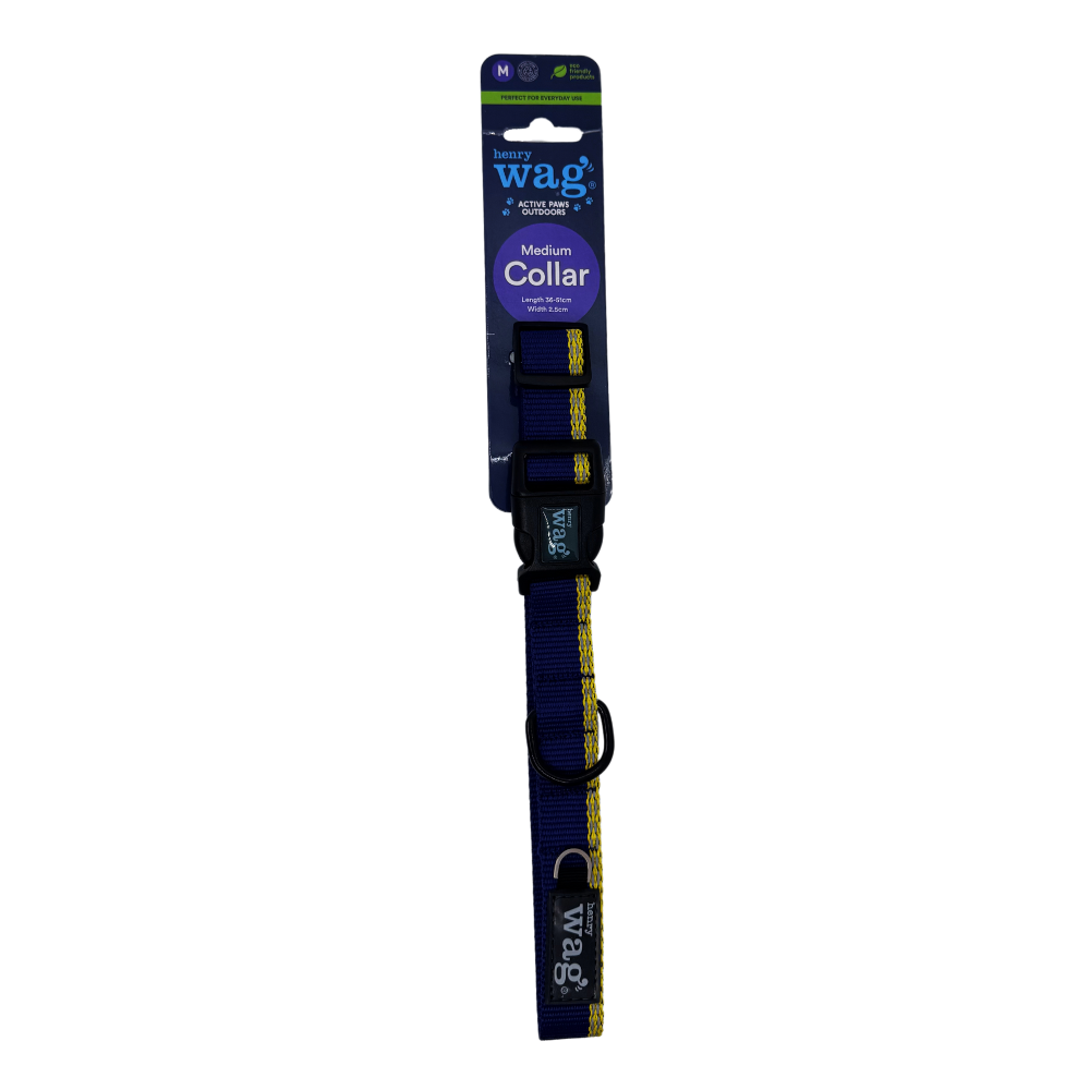 Standard Dog Collar – Adjustable, Reflective & Eco-Friendly