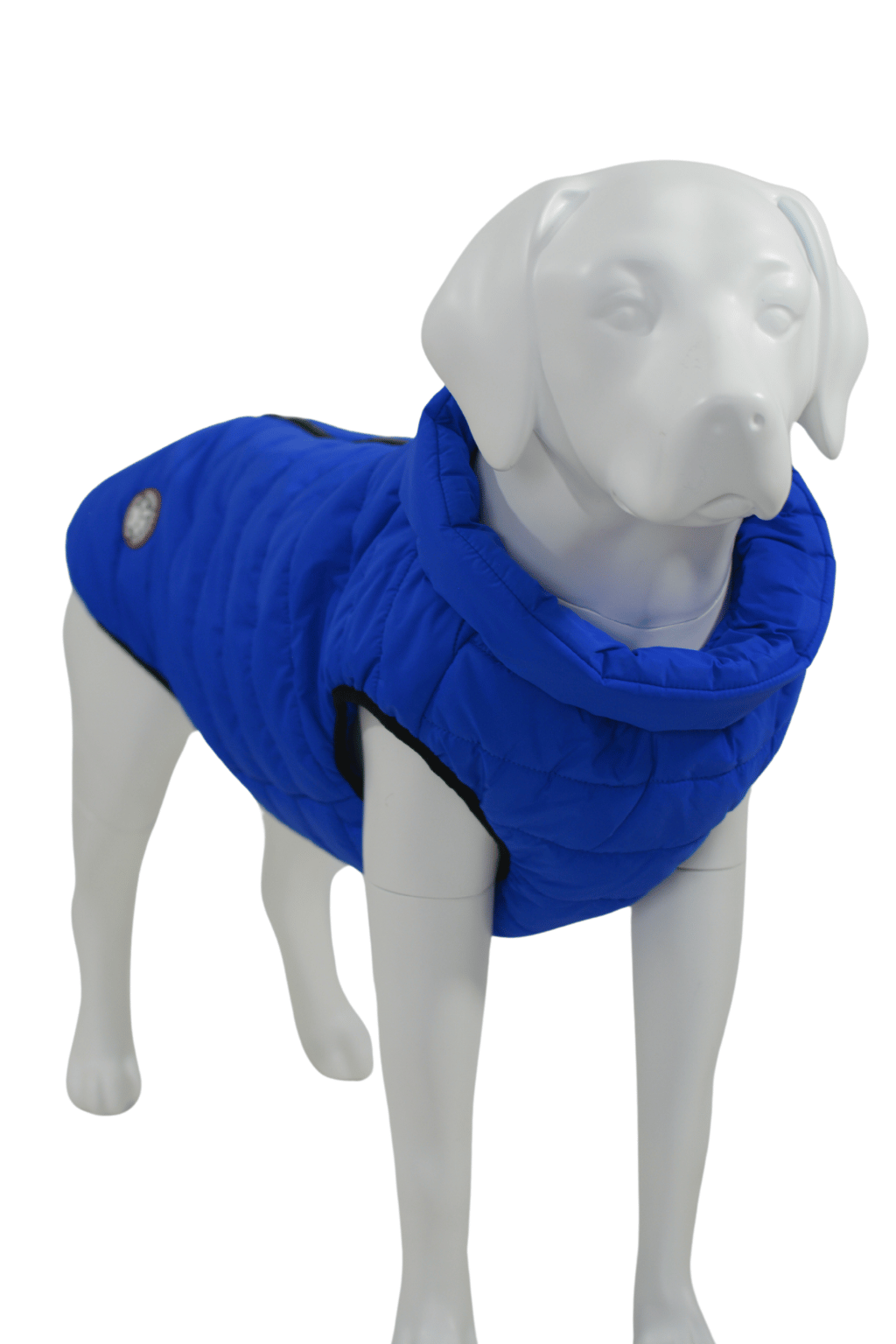 Doggy Concepts Royal Blue Dog Puffer Coat